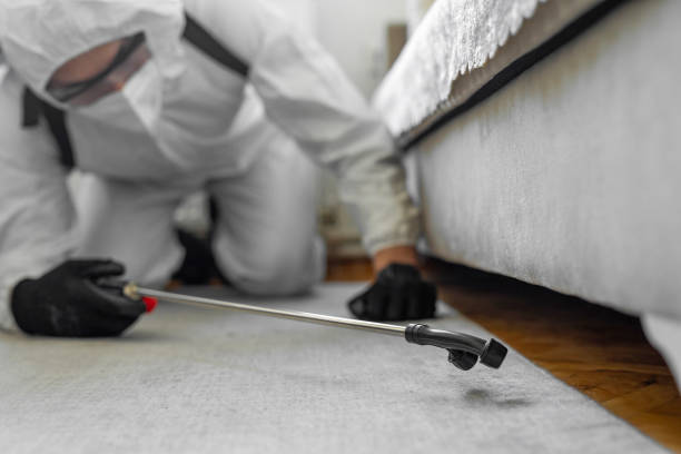 Professional Pest Control technician working in Pike Creek Valley, DE